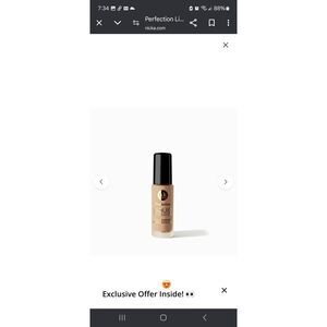 New Sealed NK Makeup Perfection Liquid Foundation FFPF02 Sand